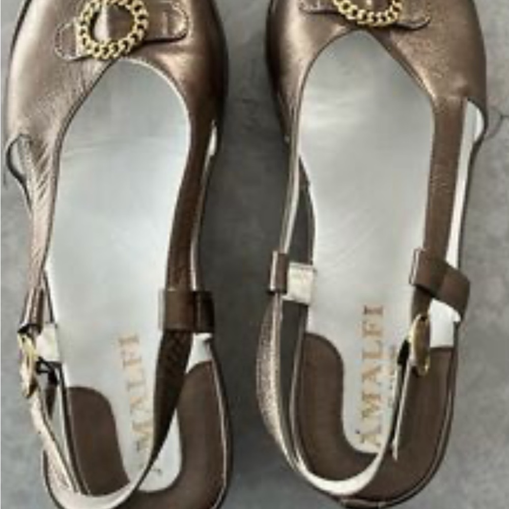Amalfi Women's Brown Leather Sandals